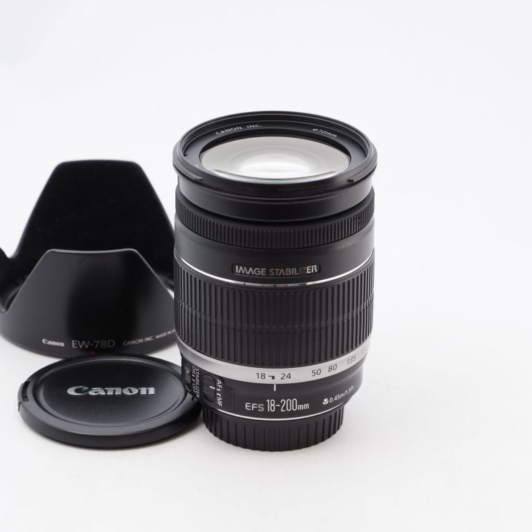 【新品級】望遠 Canon EF-S 18-200mm F3.5-5.6 IS