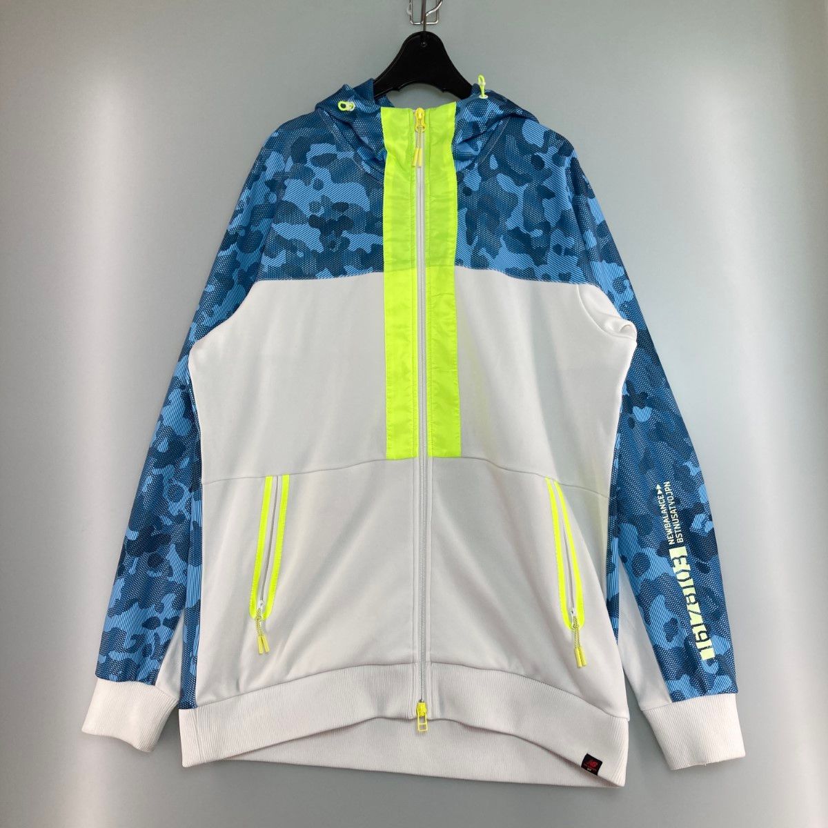 New Balance - ◎◎NEW BALANCE ニュー・バランス ジップアップパーカー サイズ 6 012-0162101 ブルー NEW BALANCE ニュー・バランス ジップアップパーカー サイズ 6