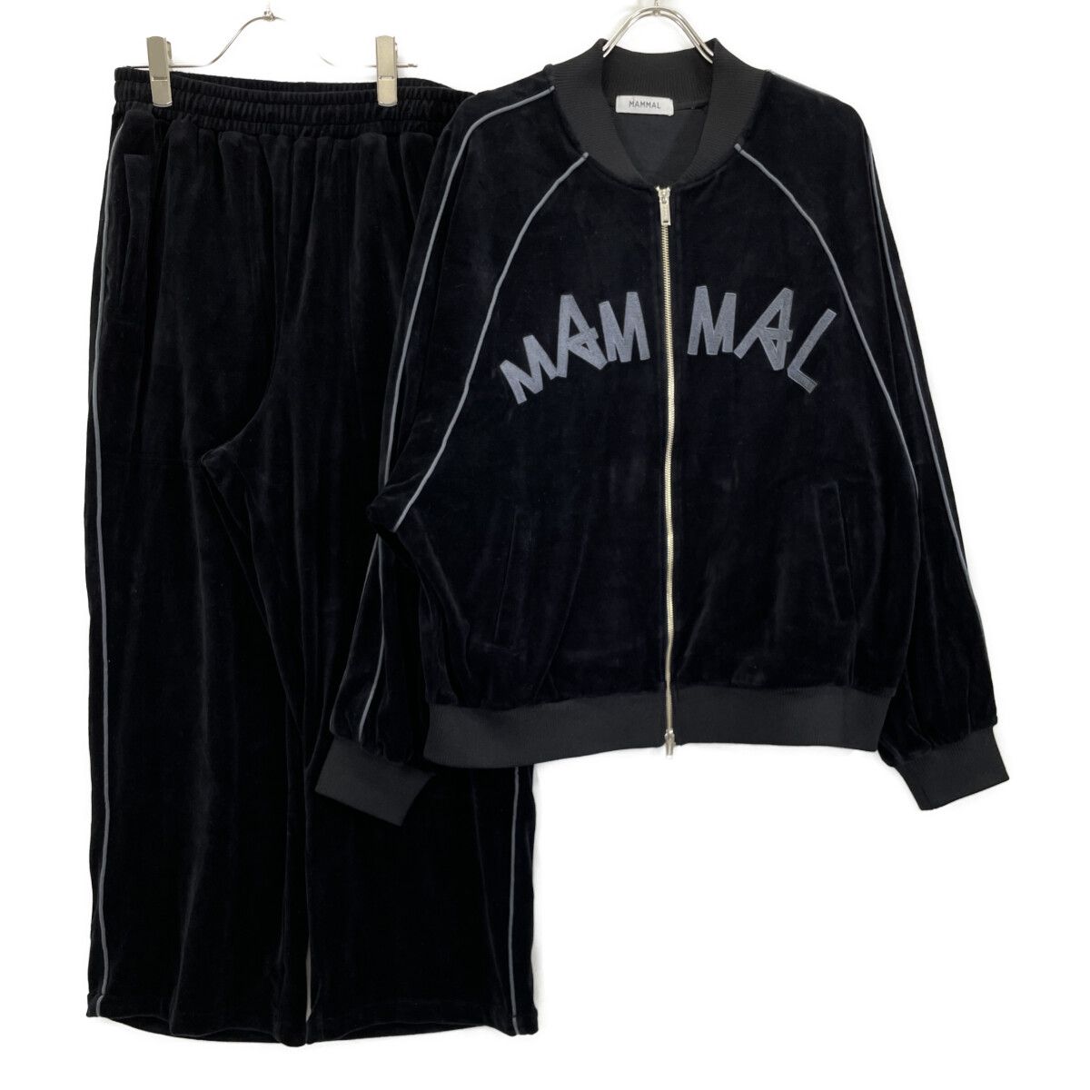 MAMMAL マーマル ﾌﾞﾗｯｸ ﾍﾞﾛｱ ｼﾞｬｰｼﾞｾｯﾄｱｯﾌﾟ F