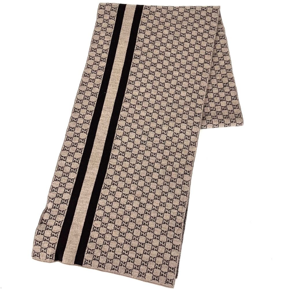 値下げ中】 グッチ マフラー ユニセックス GG 防寒具 ファッション  