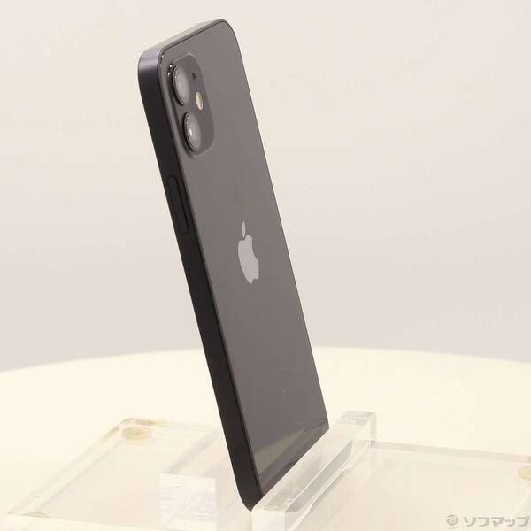 中古品〕 iPhone12 256GB ブラック MGJ03J／A SIMフリー【377】