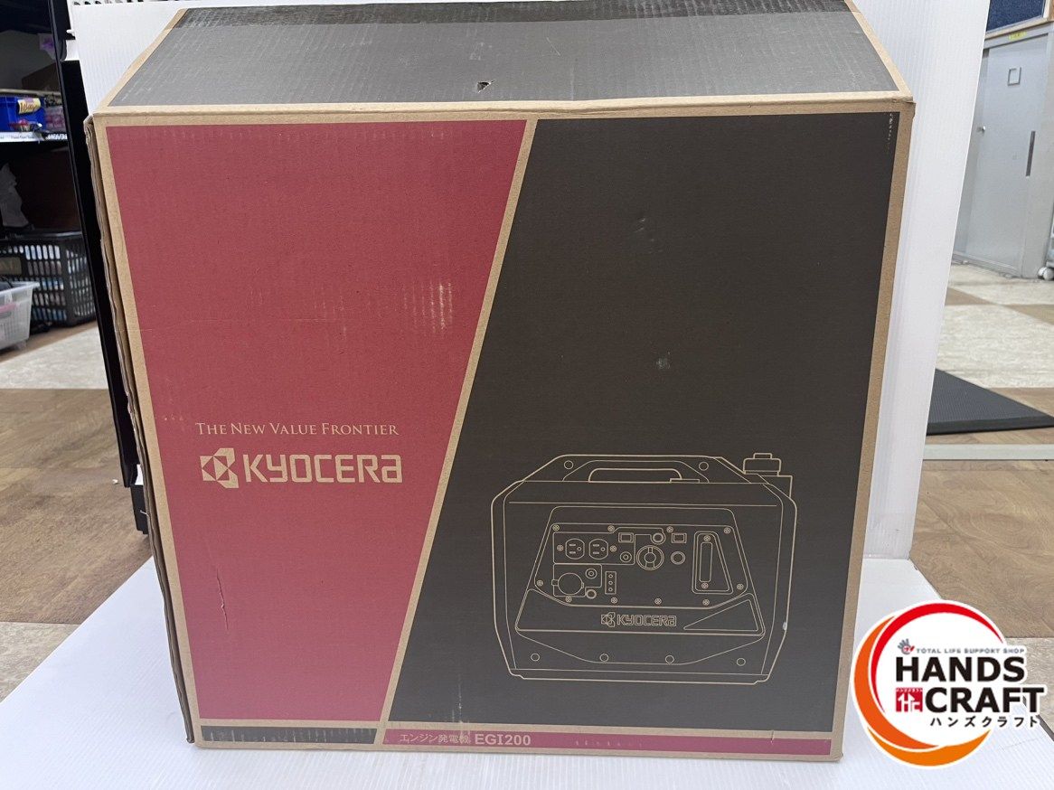J*M様 KYOCERA 京セラ　EGI200 インバーター発電機 50Hz 6 Amazon | Kyocera(京セラ) 発電機 ‎正弦波インバーター 定格出力
