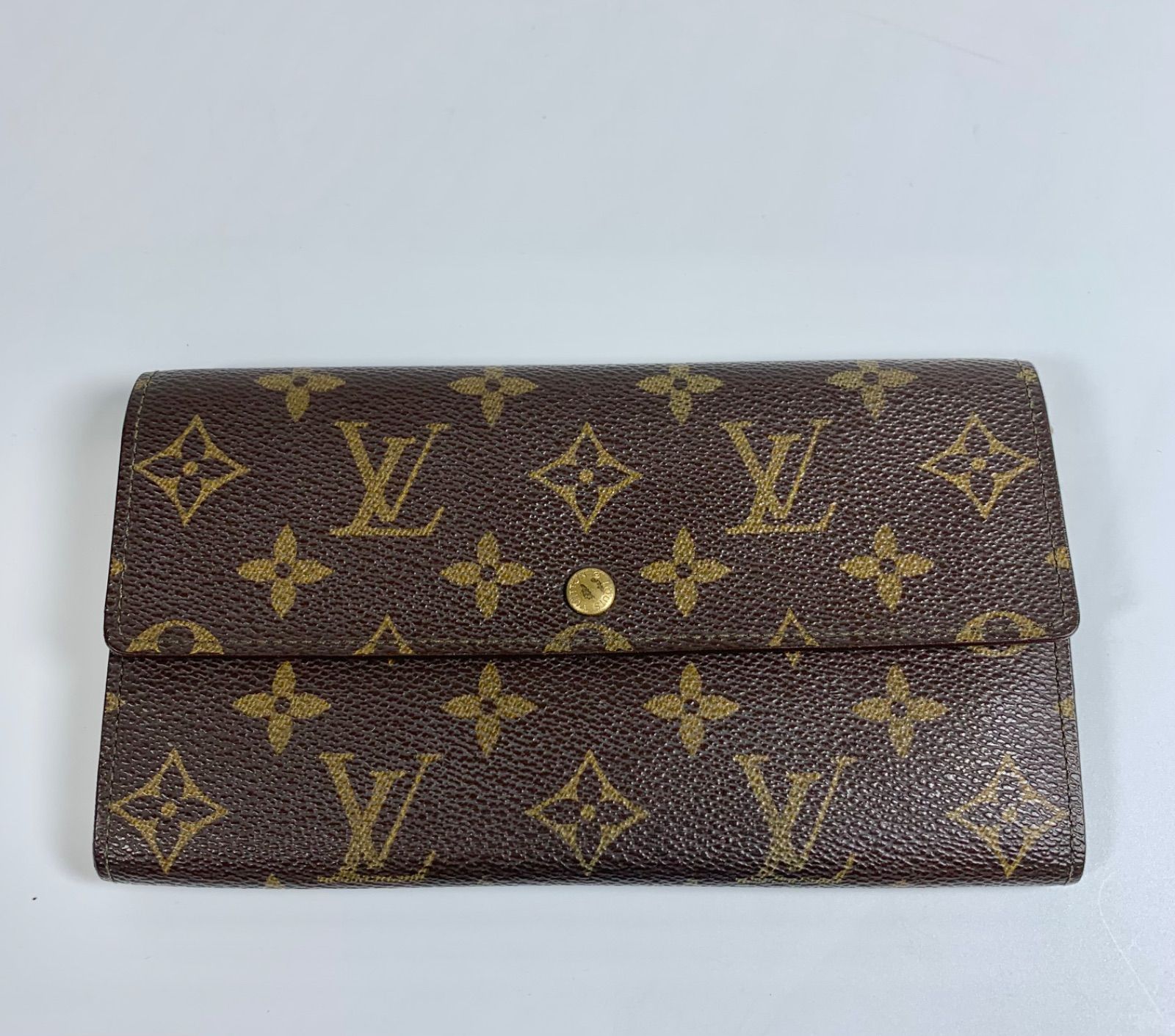 箱付❣️極美品✨ルイヴィトン モノグラム ポシェットポルトモネクレディ 長財布 LOUIS VUITTON ルイ ヴィトン 長財布 ファスナー付き長財布