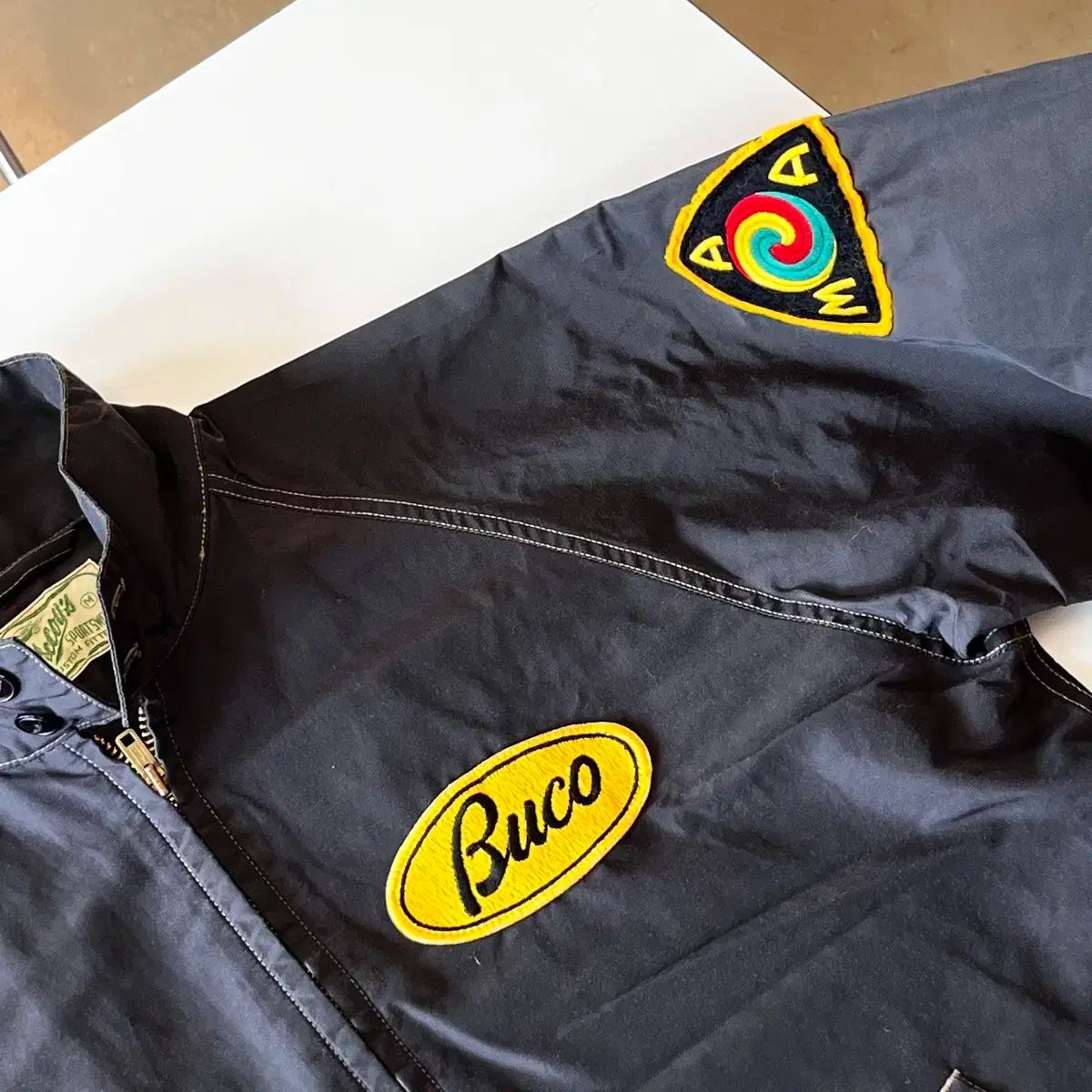 超レア　旧リアルマッコイズ　ドリズラージャケット　BUCO ナイロンジャケット 超レア 旧リアルマッコイズ ドリズラージャケット BUCO ナイロン