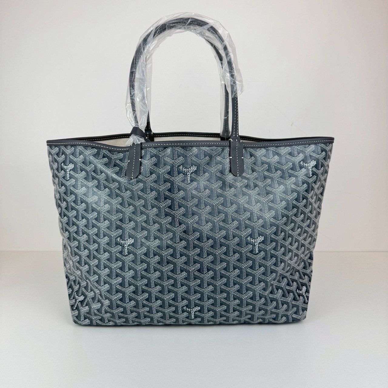 GOYARD（ゴヤール） サンルイPM グレー*ブルー 美品 新品未使用 GOYARD ゴヤール サンルイPM グレー ゴヤールディン