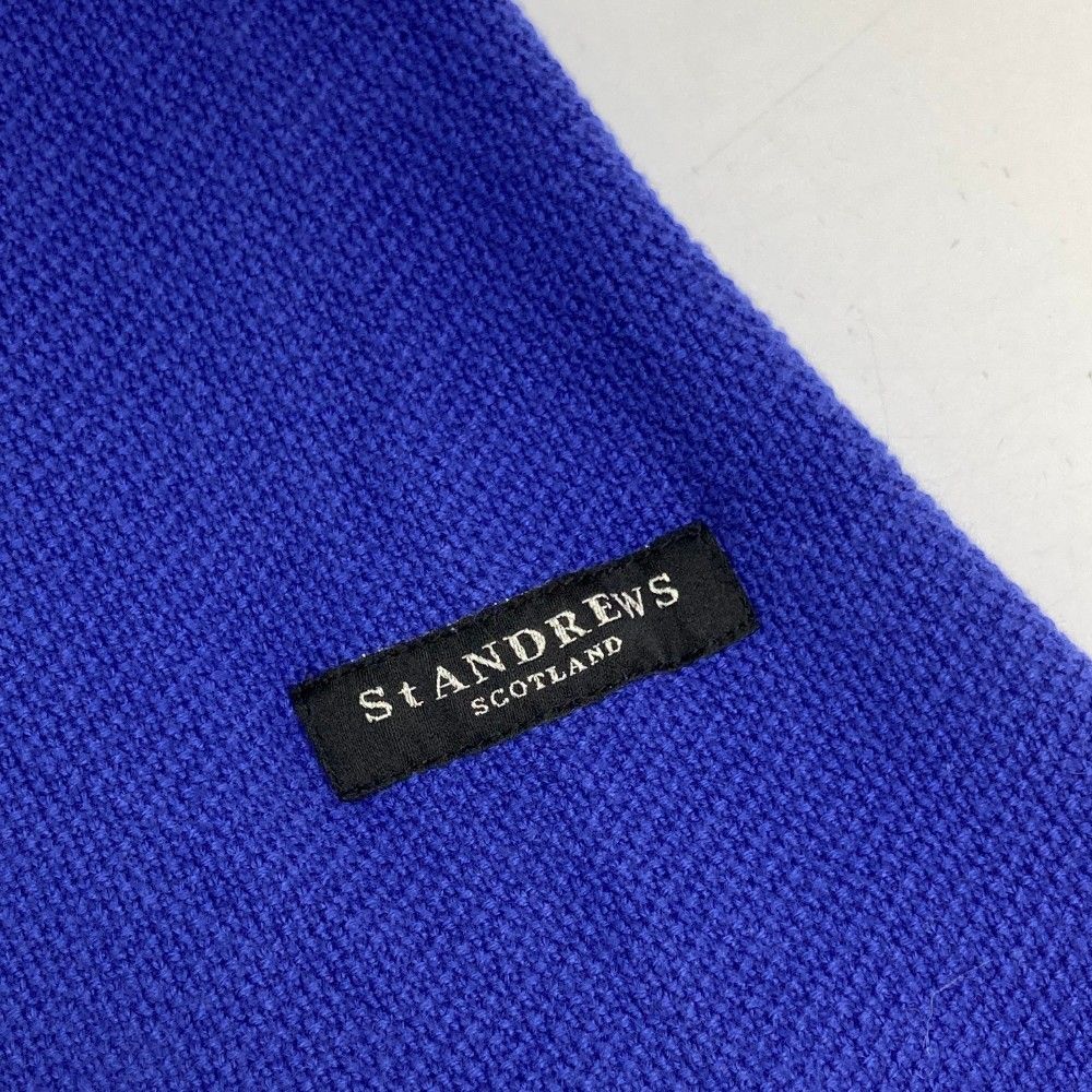 サイズ：M ST ANDREWS セントアンドリュース  ハイネック ニットシャツ  パープル系 [240101444723] ゴルフウェア メンズ ストスト サイズ：M ST ANDREWS セントアンドリュース ハイネック ニット