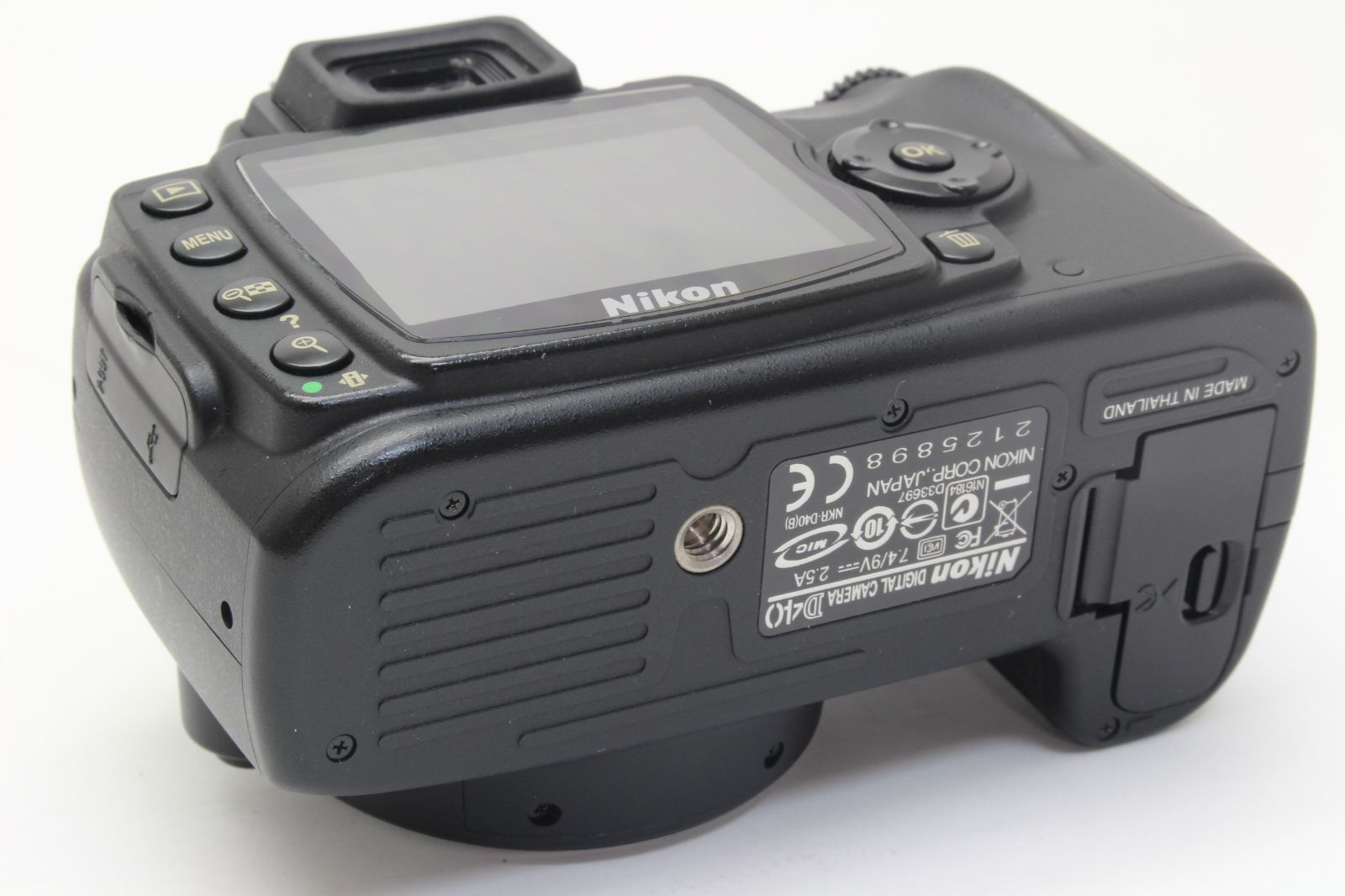 ショット数18,862【極上品】ニコン Nikon デジタル一眼 D40 ボディ ショット数18,862【極上品】ニコン Nikon デジタル一眼 D40 ボディ