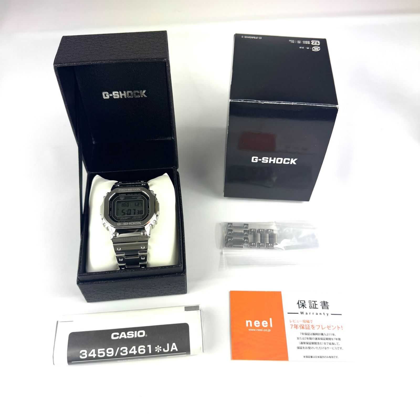 カシオ G-SHOCK ジーショック GMW-B5000D-1JF 5000シリーズ フルメタル 