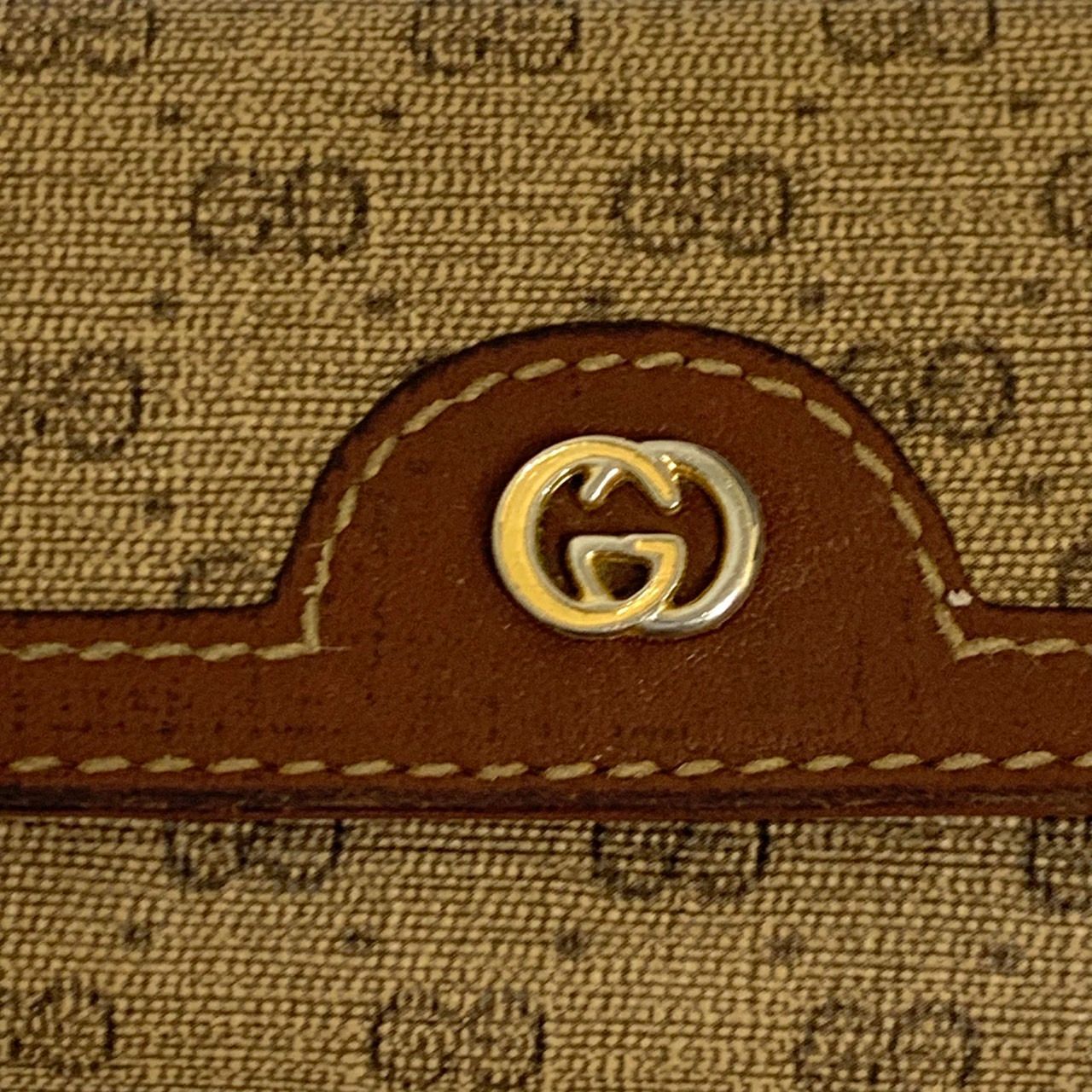 GUCCI】オールドグッチ/4連キーケース/レザー×PVC/イタリア製