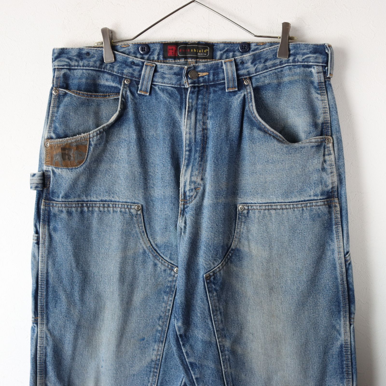 ラングラー RIGGS WORKWEAR by Wrangler ダブルニー デニム size