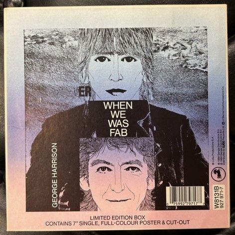 UK盤7インチ】George Harrison 「When We Was Fab」 ジョージ