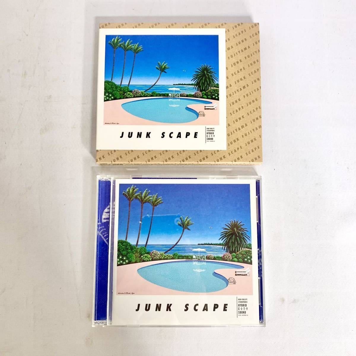 JUNK SCAPE（初回限定盤） CD ジャンクフジヤマ JUNK SCAPE 初回限定盤 帯付き 中古美品