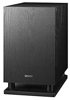 -非常に良い デノン Denon DSW-37 最大出力100W PEAK で迫力の重低音を再生するサブウーハー 17|37 シリーズ共通 ブラック DSW-37K