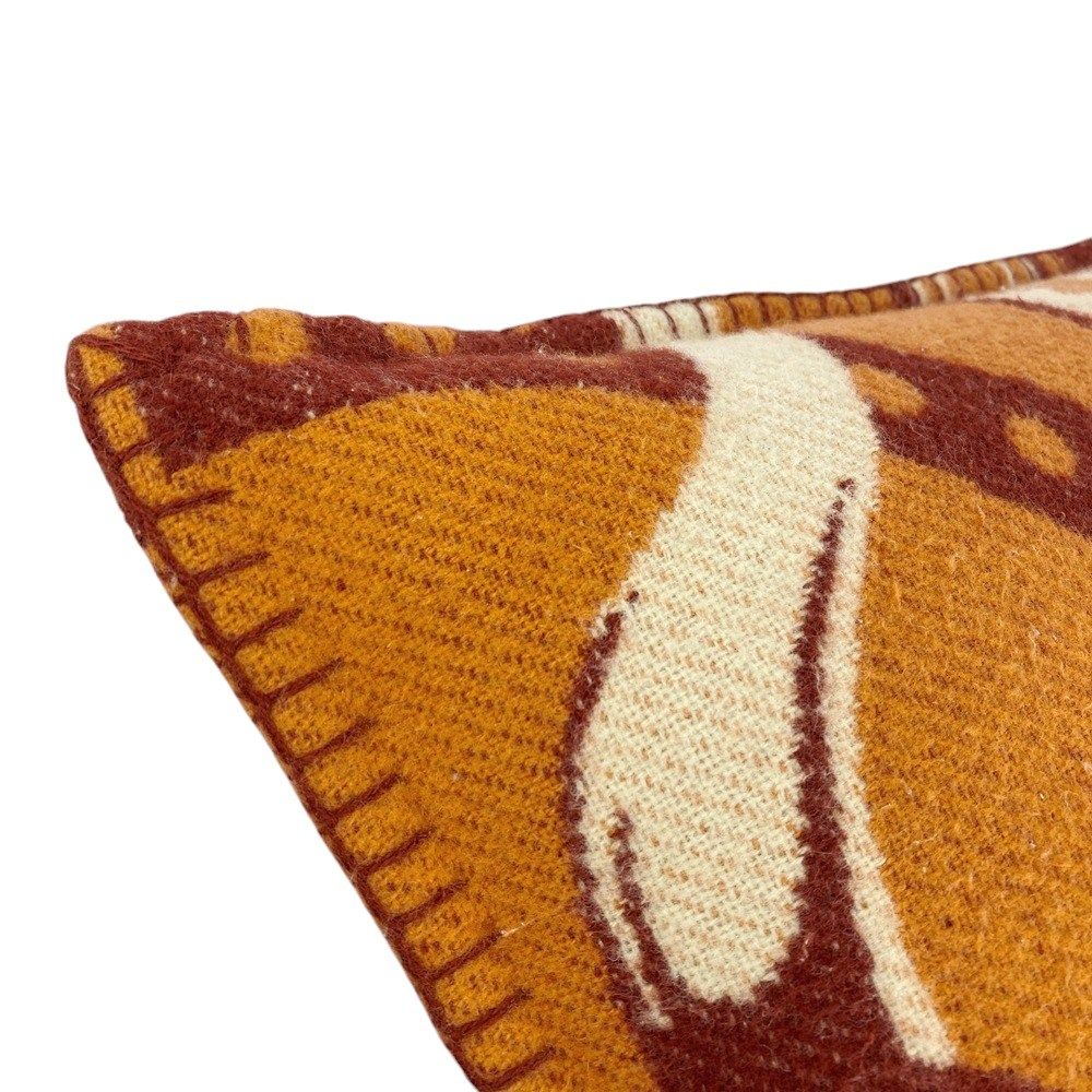 □美品□ エルメス グラントゥラララ クッション インテリア ウール