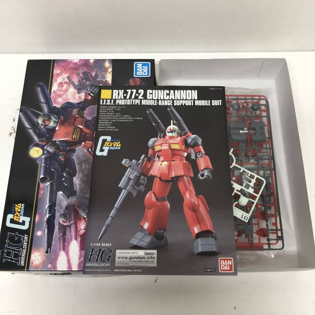 ガンプラ HGUC 190 機動戦士ガンダム RX-77-2 ガンキャノン 1/144スケール 色分け済みプラモデル Amazon | HGUC 190 機動戦士ガンダム RX-77-2 ガンキャノン 1