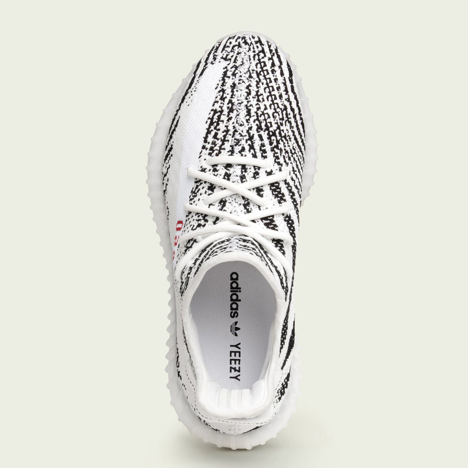 アディダス] オリジナルス イージーブースト 350 V2 ZEBRA 【YEEZY 