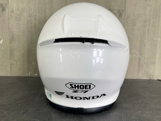 HONDA SHOEI Z-7 ヘルメット シールド無し 【中古】 ホンダ ショウエイ ショーエイ Sサイズ 55cm ホワイト バイク用品/65939