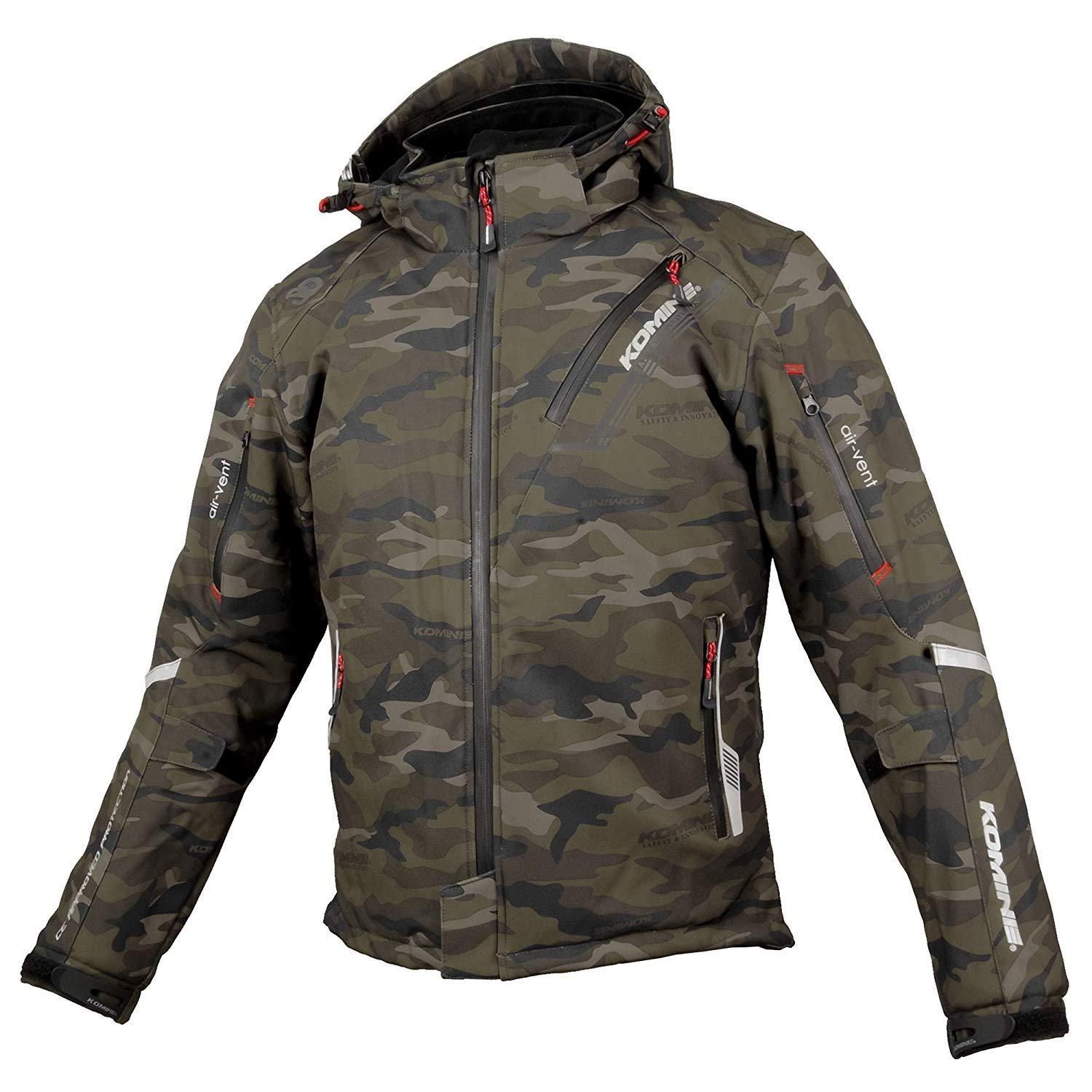 5営業日で発送 コミネ Komine JK-579 P SOFT WPARKA Camouflage 4XL 07-579 CAMO 4XL