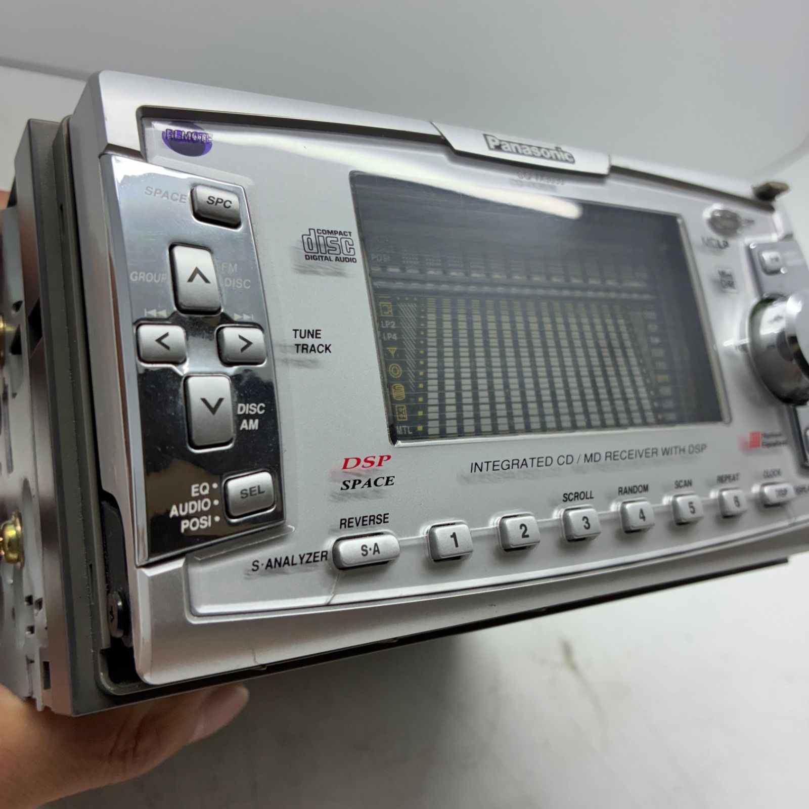 Panasonic VX303 CD・カセットプレーヤー　美品　動確済み Panasonic VX303 CD・カセットプレーヤー 美品 動確済み - メルカリ