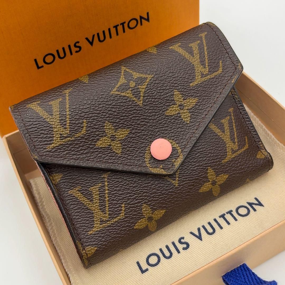 イニシャルなし★ルイヴィトン ヴィクトリーヌ モノグラム ローズバレリーヌ イニシャルなし☆ルイヴィトン ヴィクトリーヌ モノグラム