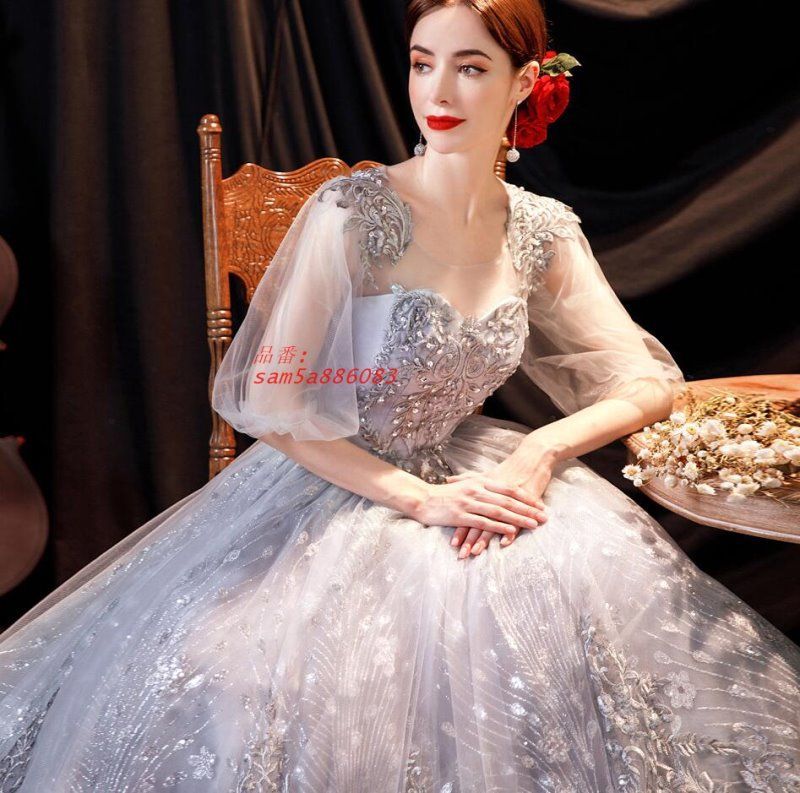 ロングドレス 演奏会用 パーティードレス 結婚式 ドレス ステージドレス 20代30代40代 マキシ丈 発表会 成人式 ピアノ 大人 コー合唱衣装 am5a886083