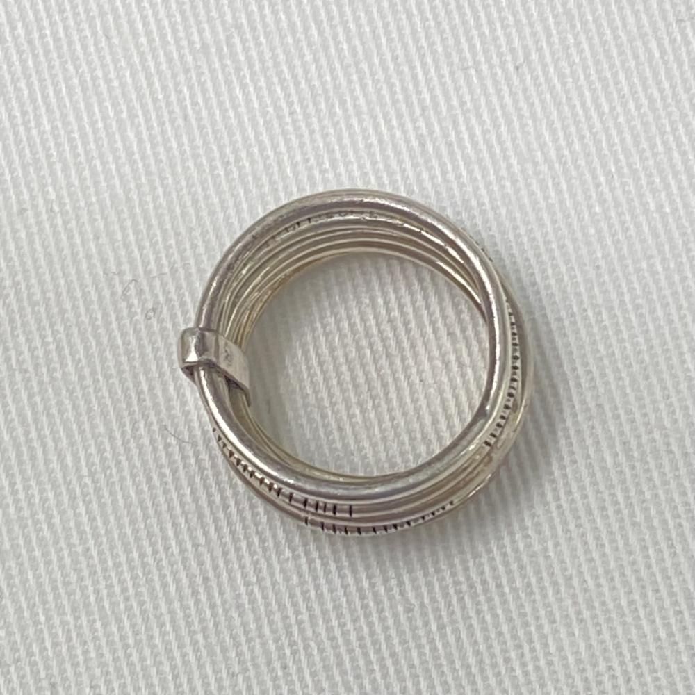 トゥアレグ 5連 シルバーリング TOUAREG SILVER JEWELRY トゥアレグ シルバー ジュエリー