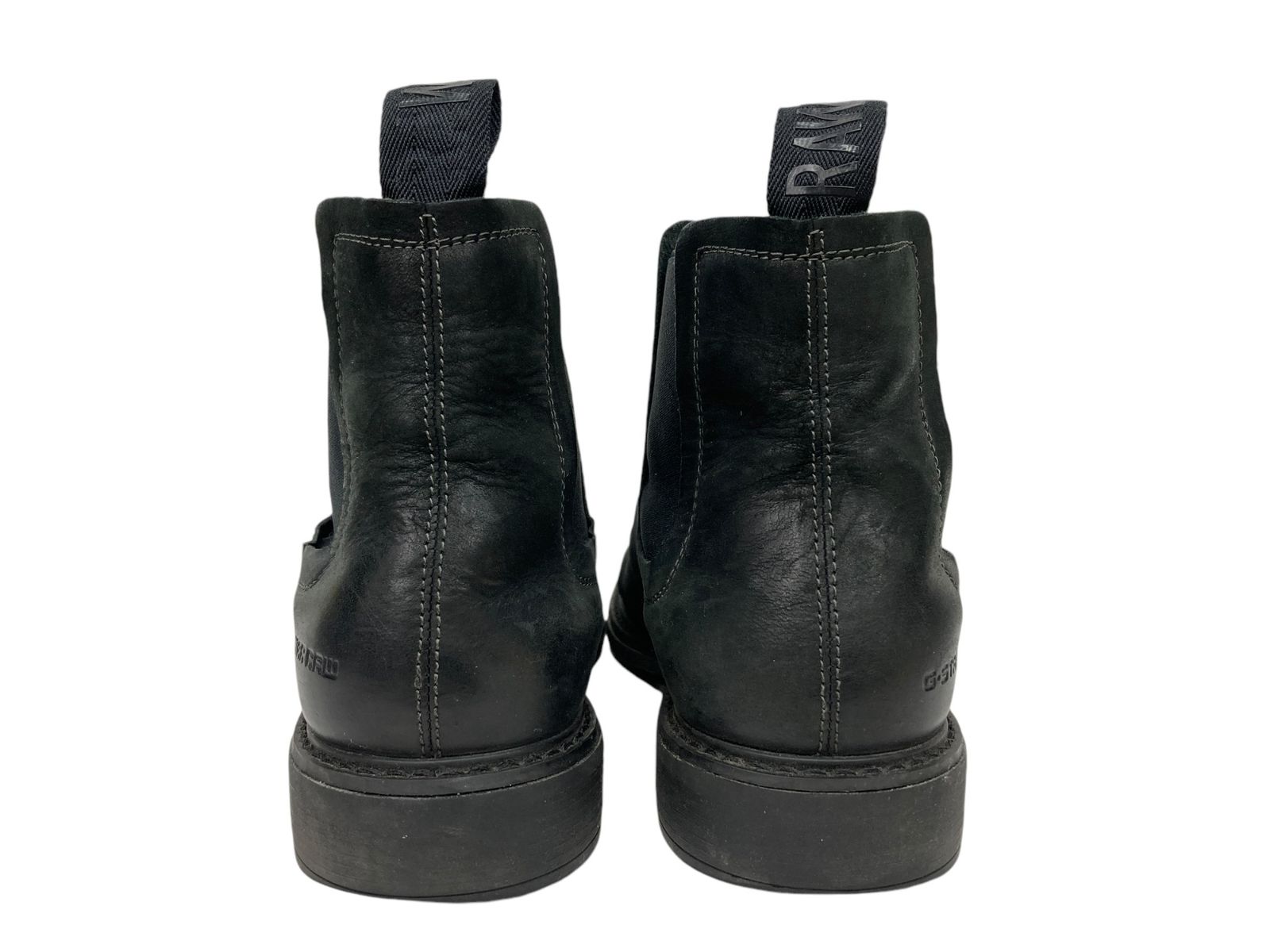 G-STAR RAW (ジースターロー) レザー サイドゴア ブーツ GS 162