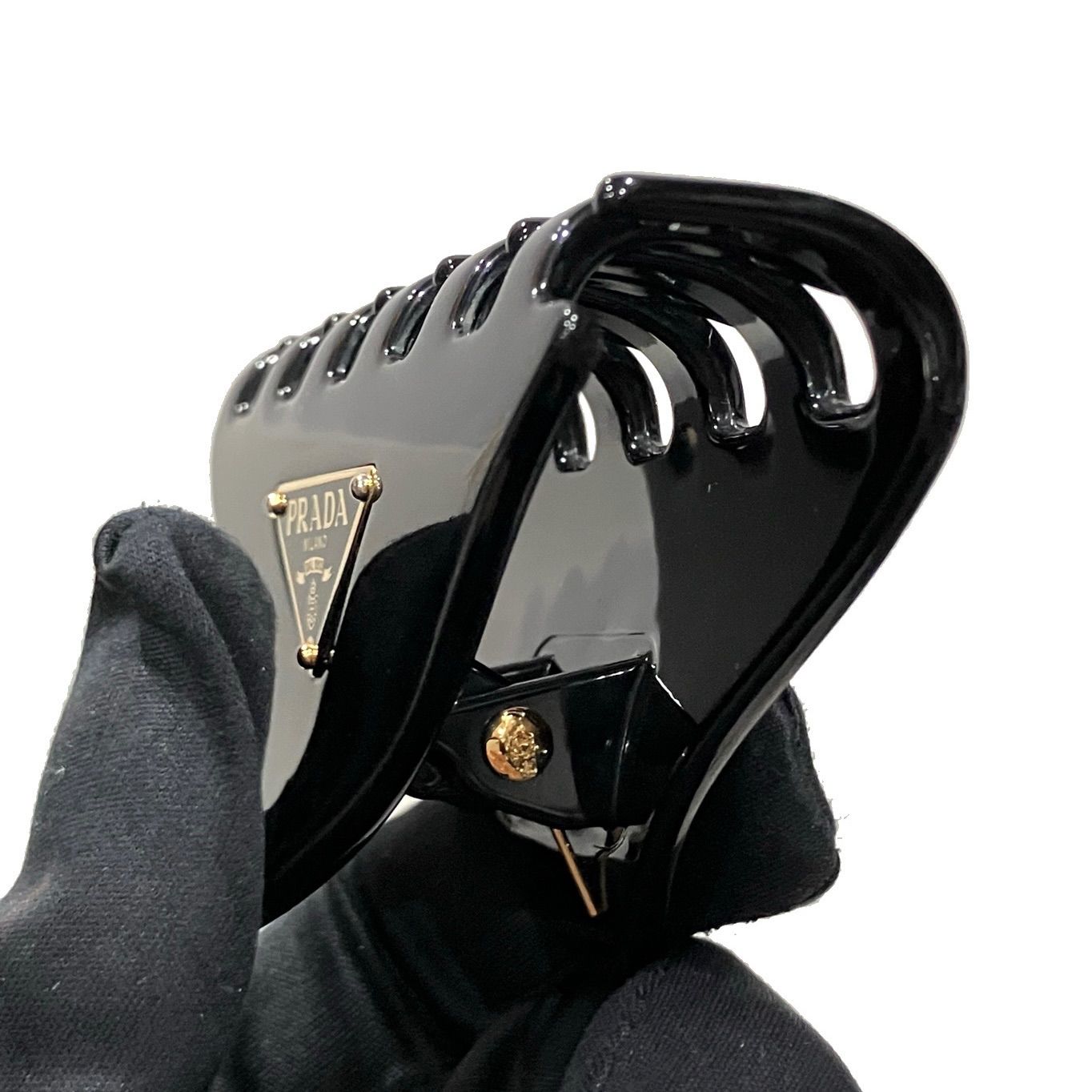 PRADA プラダ プレックス クロウクリップ ヘアアクセサリー ヘア