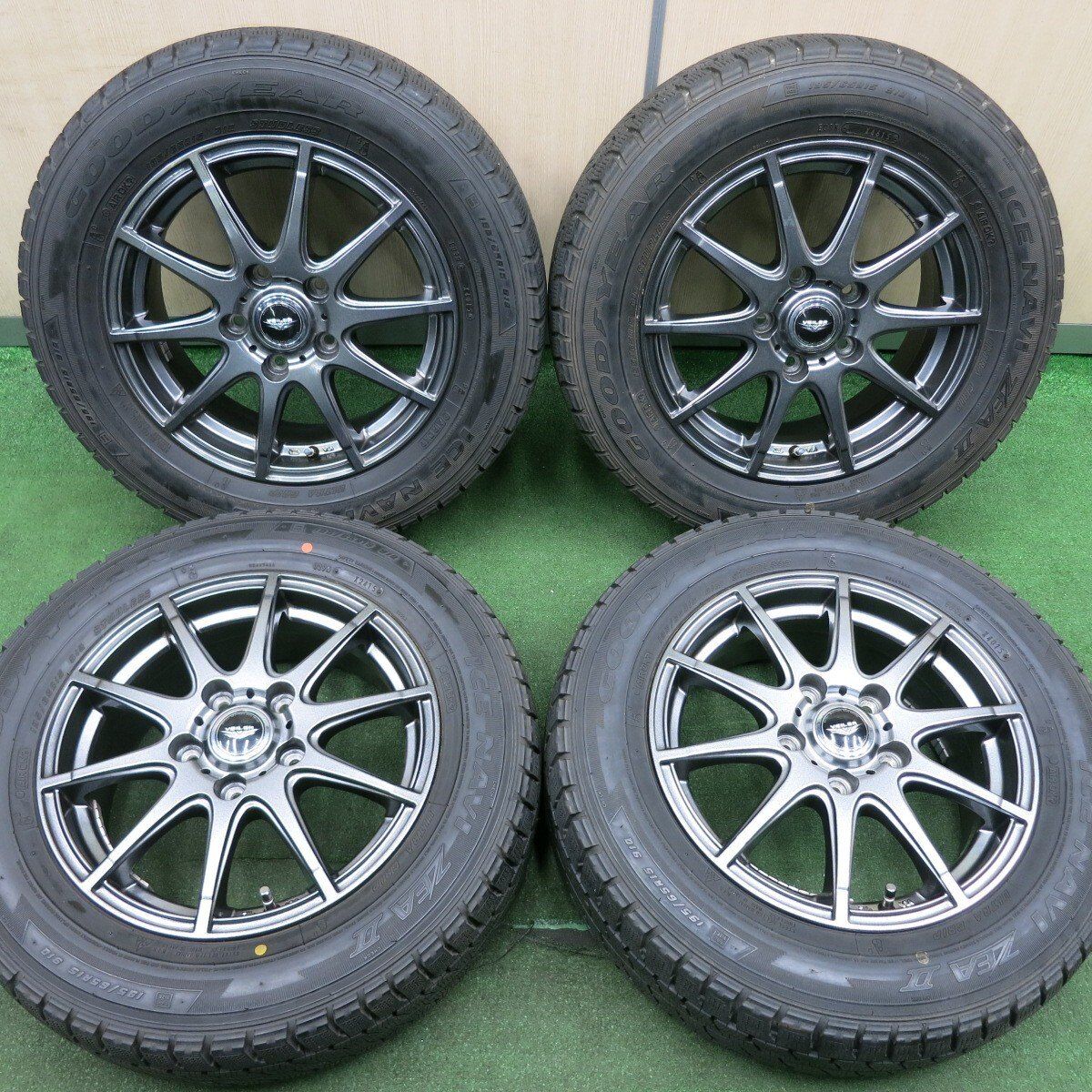 キレイ☆VEILER 195/65R15 スタッドレス グッドイヤー アイスナビ ZEA2 