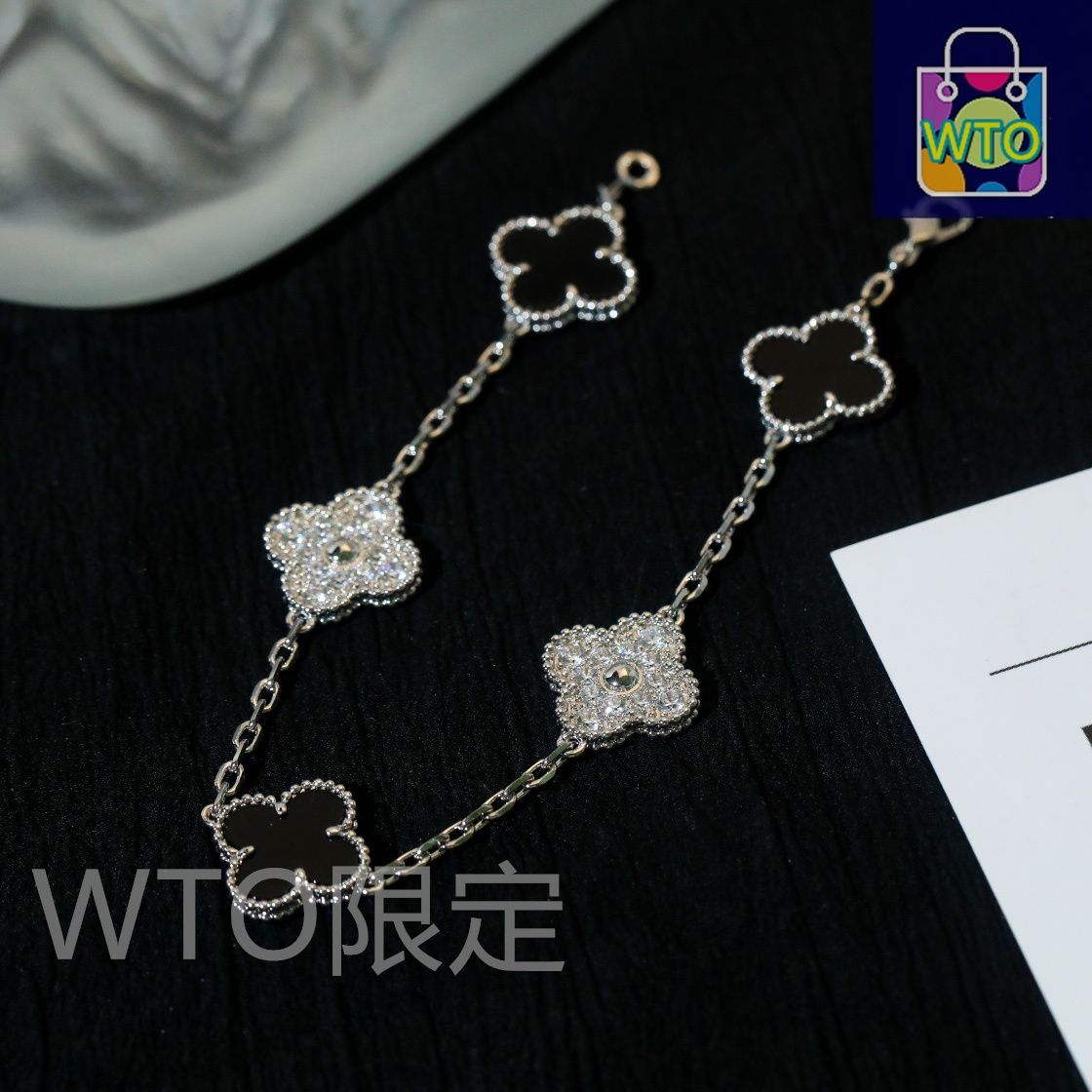 ◆国内直営◆【VanCleef＆Arpels】 アルハンブラ ブレスレット VanCleef&Arpelsヴィンテージアルハンブラブレスレット5モチーフ