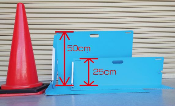 水害防止パネル 備えあれ板コンパクト W800mm×H250mm×D200mm３枚セット