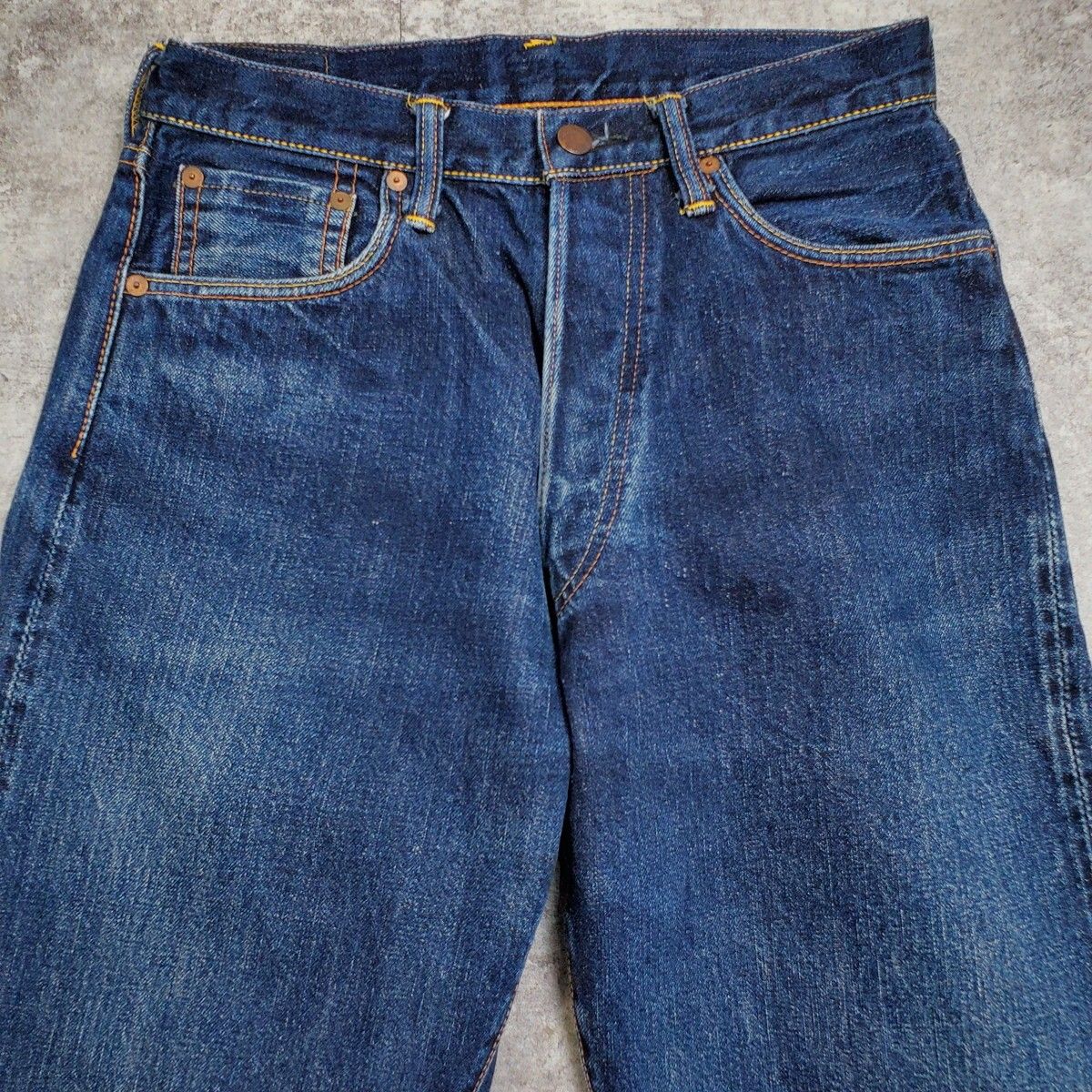 EVISU エヴィス Lot 1999 No.0 デニムパンツ 白カモメ メンズ