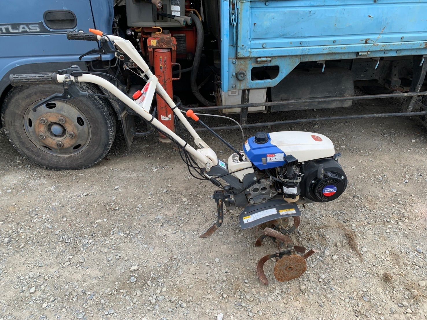 埼玉発 イセキ KM47 耕運機 管理番号251009-1