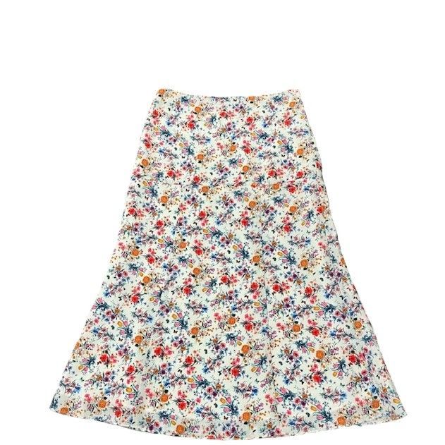 MEYAME / BEAUTIFUL SKIRT (FLOWER)  WHITE