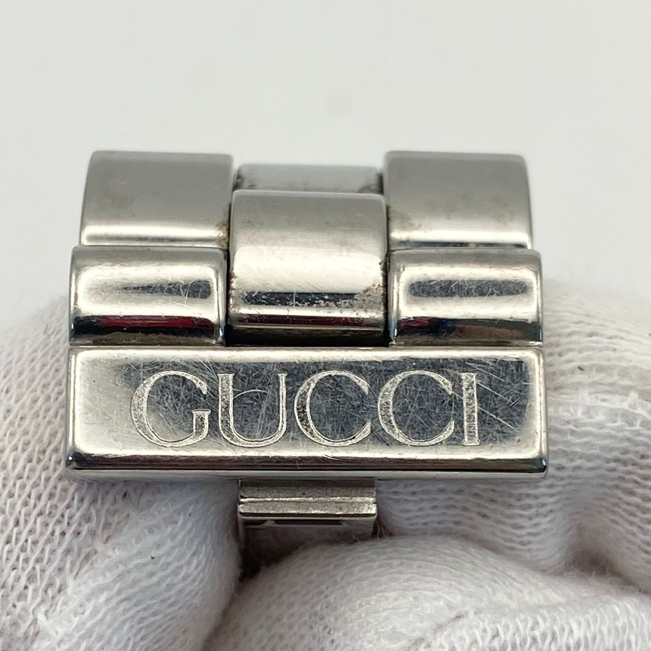 返品OK】GUCCI グッチ 腕時計 3600M Gフレーム Gスクエア クォーツ