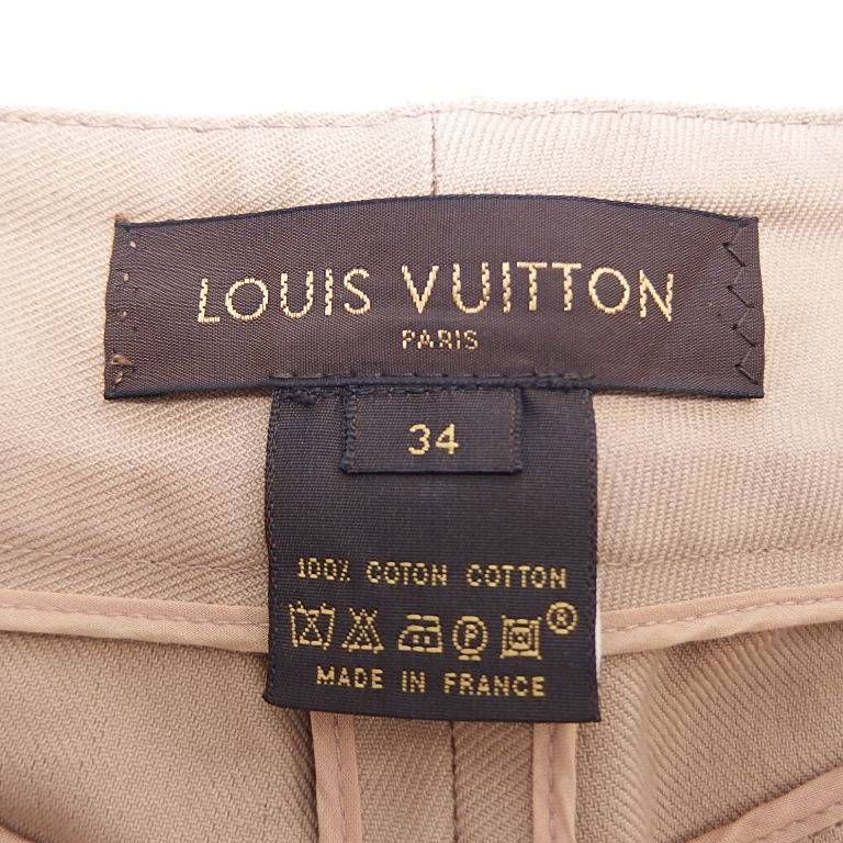 Louis Vuitton ルイ ヴィトン コットン ワイドパンツ 34 - メルカリ