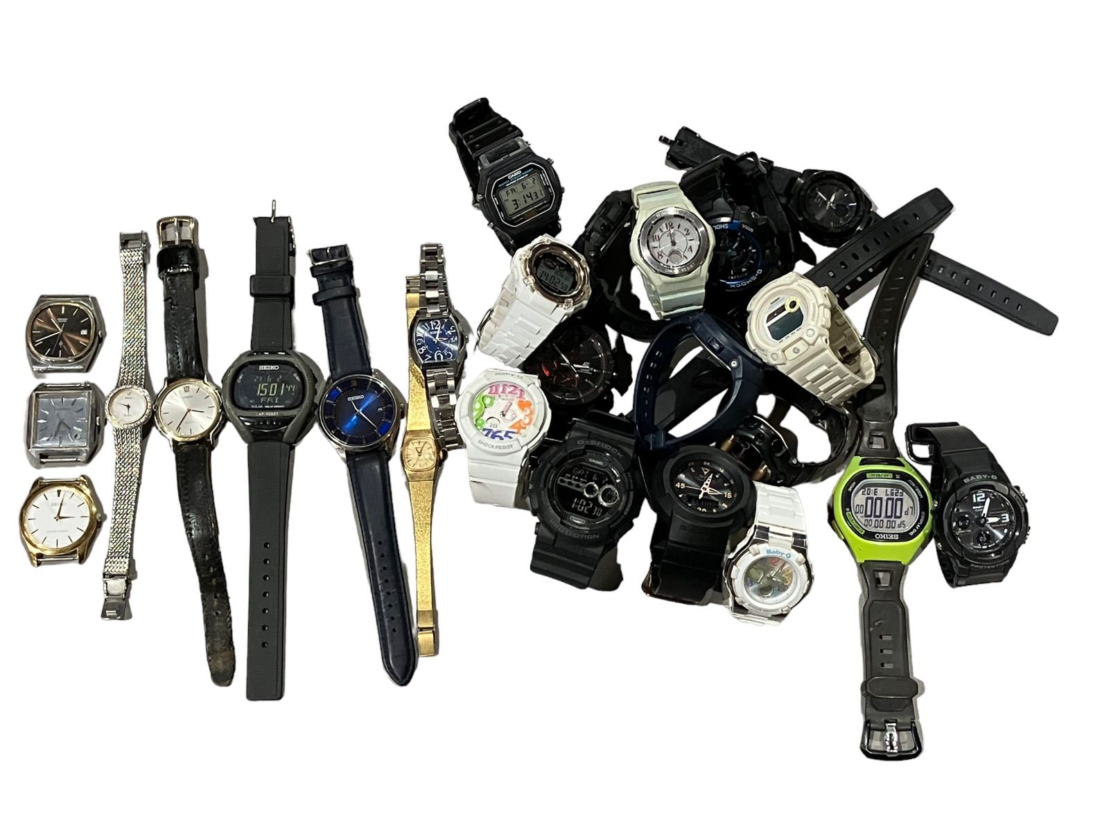 腕時計】カシオ・セイコー・シチズン時計など まとめ売り-