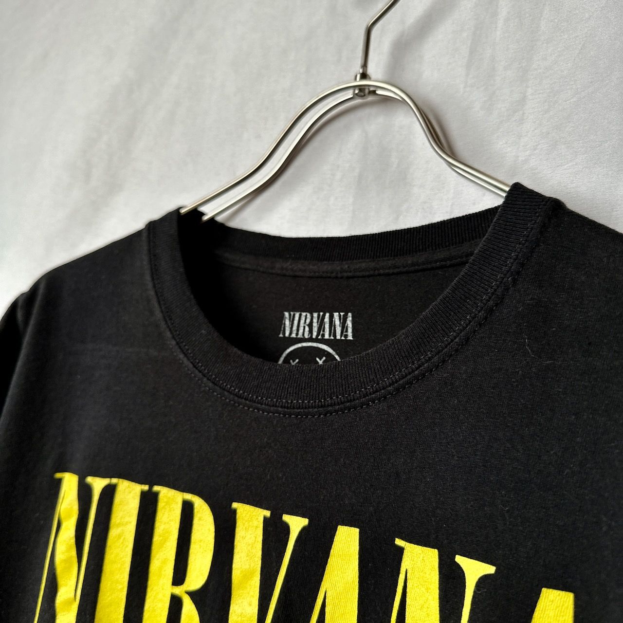 NIRVANA ニルヴァーナ プリント バンドT バンT ロックT サイズ：M 半袖