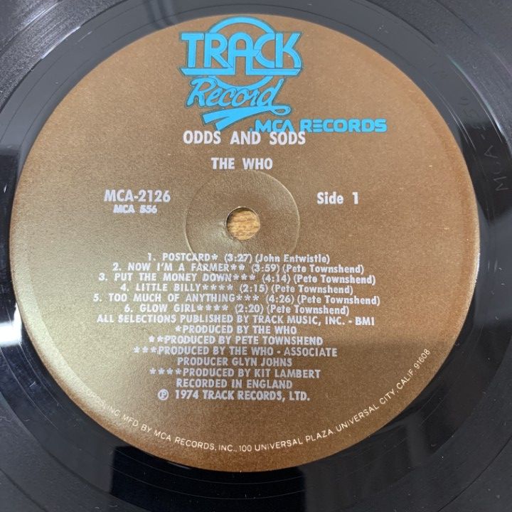 THE WHO レコード MCA Records Amazon.com: The Who - Who's