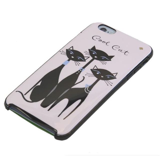ケイトスペード kate spade NEW YORK 8ARU1578 974 Multi ビジューキャット 猫 ネコ アイフォンケース iPhone 6 Plus 6S Plus スマホカバー Jeweled Cool Cat IPhone 6plus