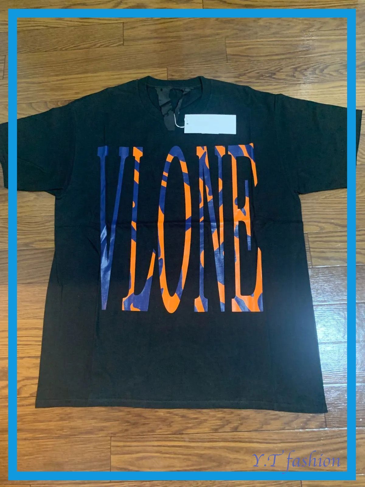 定価¥17,000】VLONE VLOGO SS TEE黒/青/TIGER L - メルカリ