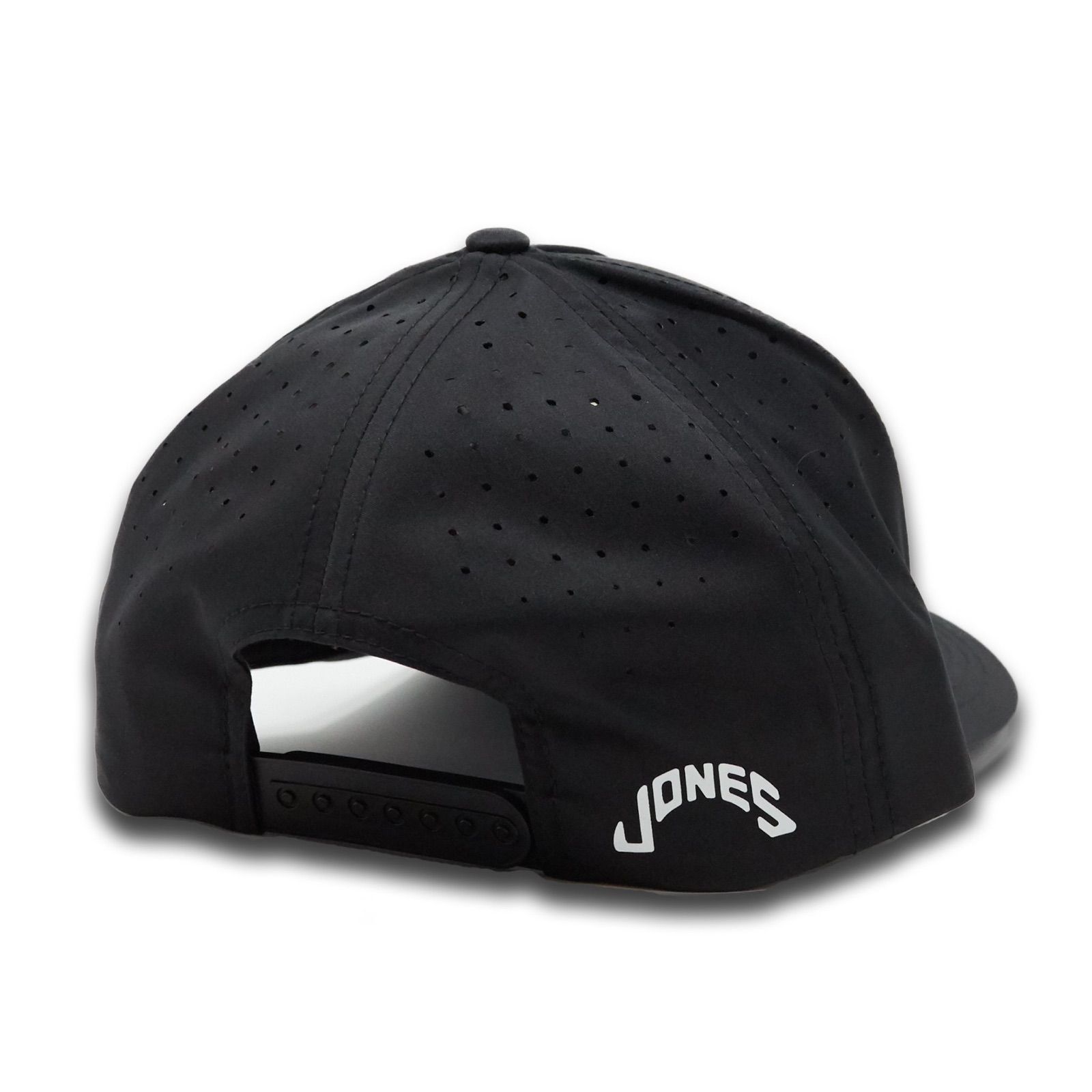 NIKE - 即納　新品 JONES ジョーンズ ゴルフキャップ 黒　スナップバック　帽子 即納 新品 JONES ジョーンズ ゴルフキャップ 黒 スナップバック