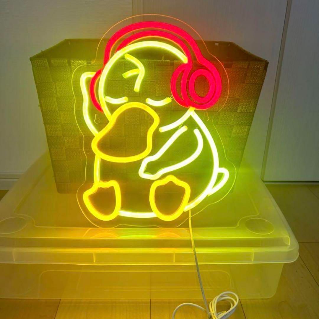 コダック ネオンライト LEDライト 看板 ポケモン コダック ネオンライト LEDライト 看板 ポケモン AMXD758