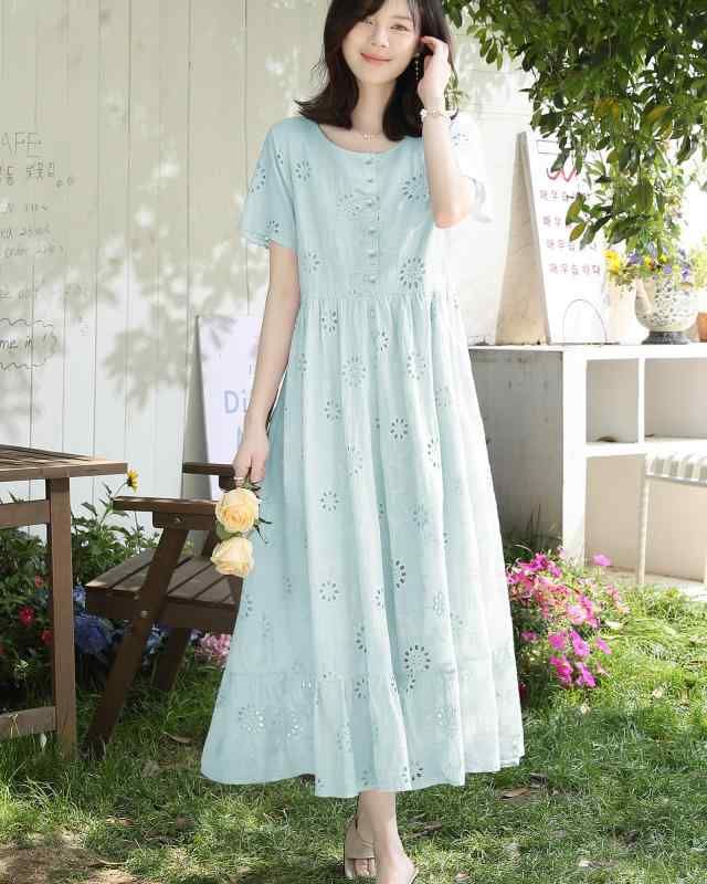 ♥️スーパービューティー　ワンピース　44 極美品 スーパービューティー 44（XL）カクテル柄 ロング