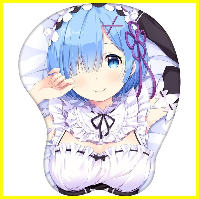 色:D】胸 なマウスパッド おっぱい ゼロから始める異世界生活 レム 