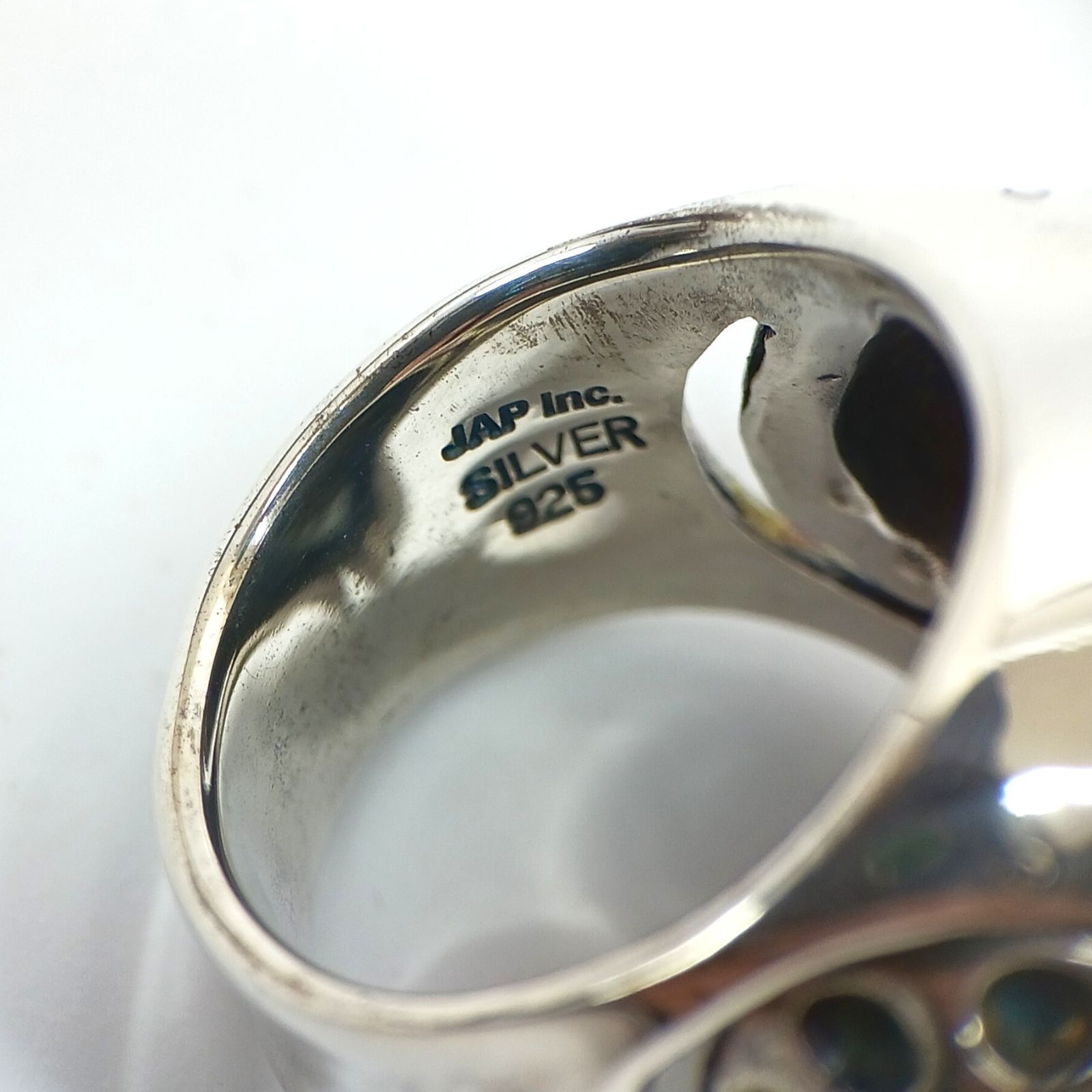 JAP工房 リング シルバー925 タイムボカン GAIKOTTSU ガイコッツ 約17