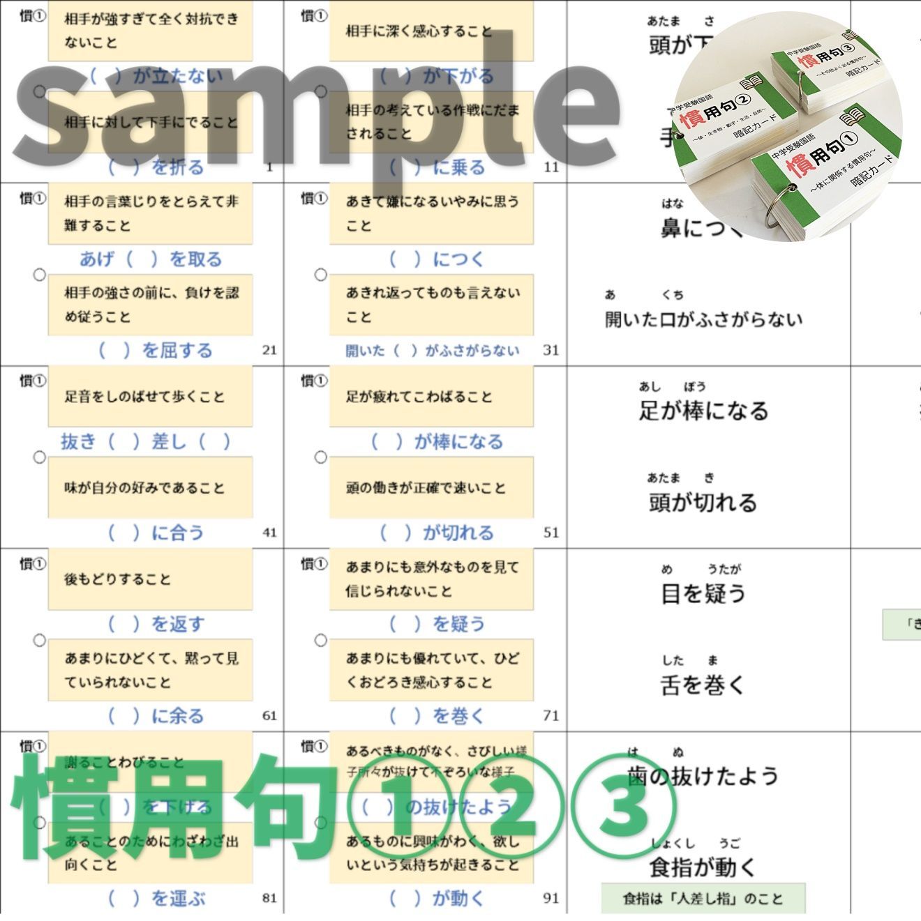 慣用句 ことわざ