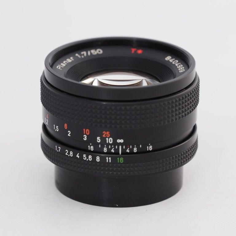 良品 Carl Zeiss Planar T* 50mm F1.7 MMJ CONTAX コンタックス Carl Zeiss Planar 50mm F1.7 T* MMJ C/Yマウント