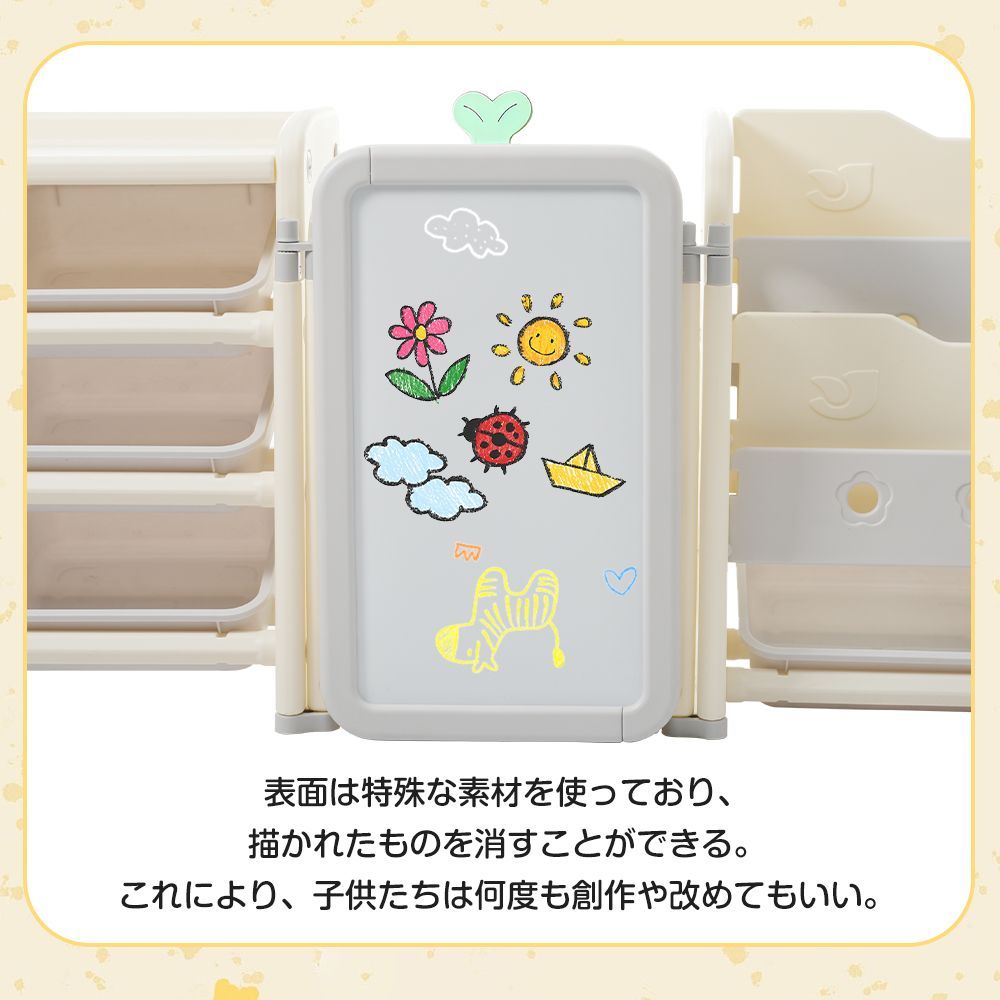 3in1 折りたたみ収納棚｜おもちゃ棚
