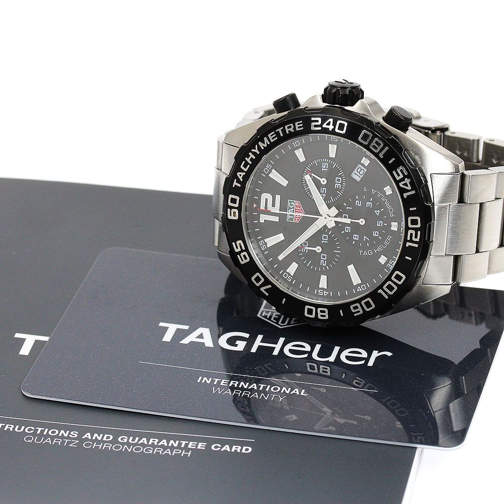 タグホイヤー TAG HEUER CAZ 1010 フォーミュラ1 クロノグラフ デイト クォーツ メンズ保証書付き_912482
